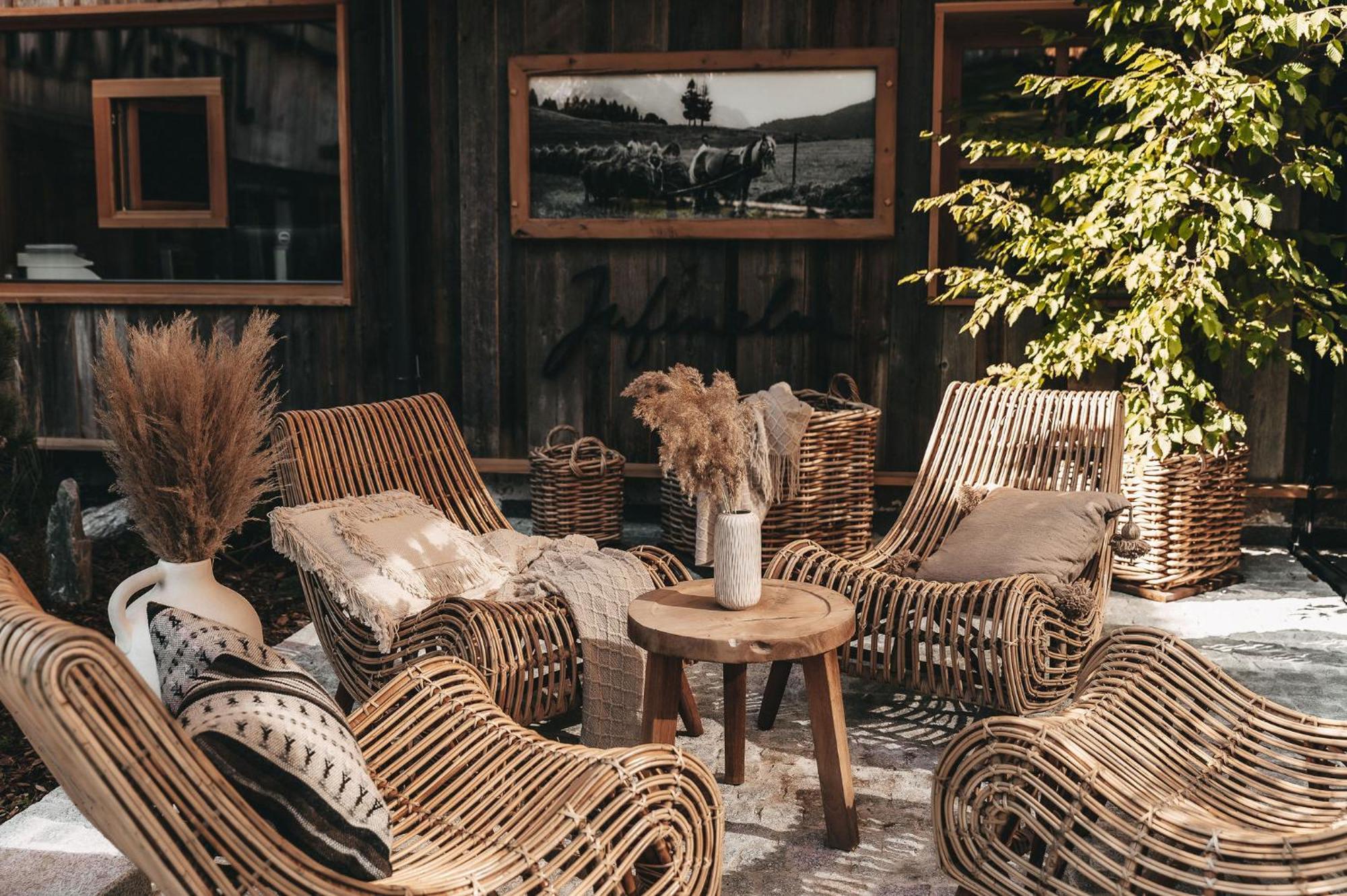 Jufenalm Boho Hotel & Restaurant Maria Alm am Steinernen Meer Buitenkant foto